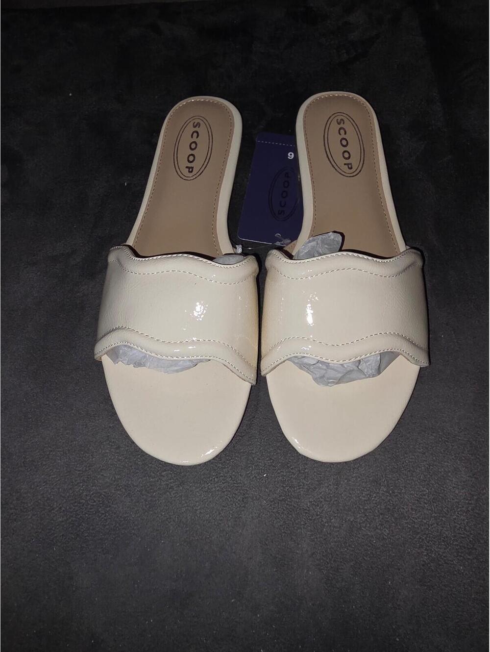 Scoop Womens Wave Slide Sandals - size 6 - BNWT